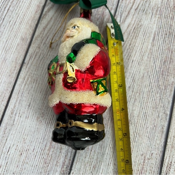 Waterford St Nick 1998 Hand Blown Glass Santa - Picture 6 of 6